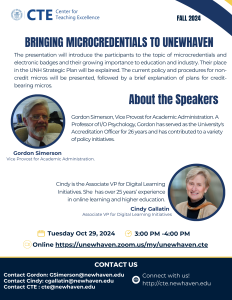 Bringing Microcredentials to UNewHaven