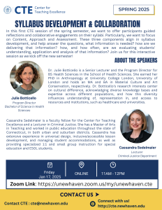 Syllabus Development & Collaboration