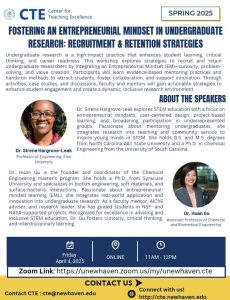Fostering an Entrepreneurial Mindset in Undergraduate Research: Recruitment & Retention Strategies