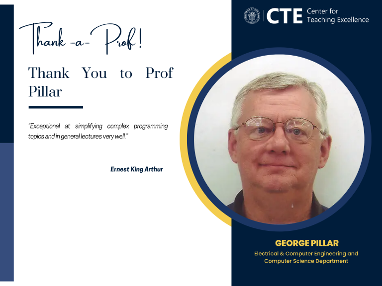 Professor George Pillar