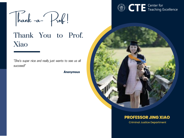 Professor Jing Xiao