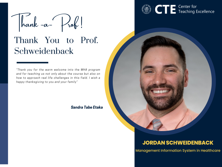 Prof Jordan Schweidenback