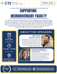 Supporting Neurodivergent Faculty