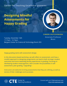 Designing Mindful Assessments for Happy Grading
