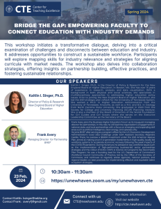 BRIDGE THE GAP: EMPOWERING FACULTY TO CONNECT EDUCATION WITH INDUSTRY DEMANDS