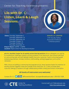 L3S WITH Dr. C: Listen, Learn & Laugh Sessions