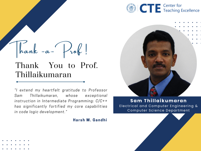 Prof. Sam Thillaikumaran