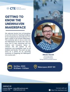 Getting to Know the UNewHaven Makerspaces